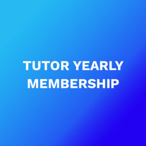 Tutor Yearly Membership (Save $100)